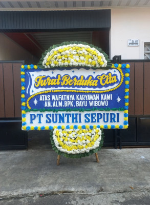 Papan Bunga Duka di Sinaboi